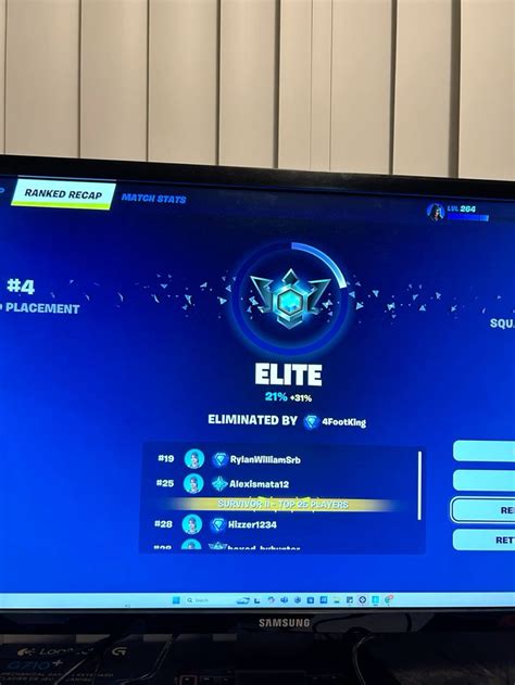 I Just Reached Elite In Fortnite But The Seasons Gonna End Soon😢 Fortnite Elite Survivor