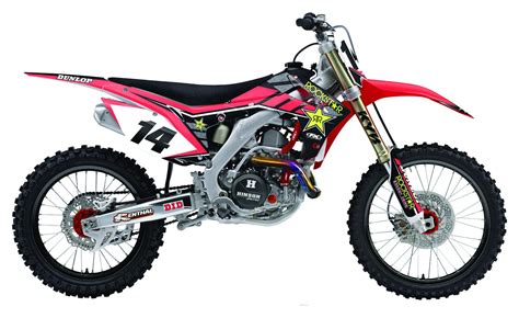 Factory Effex Rockstar Shroud Airbox Graphics Kit Honda Crf150r 2007