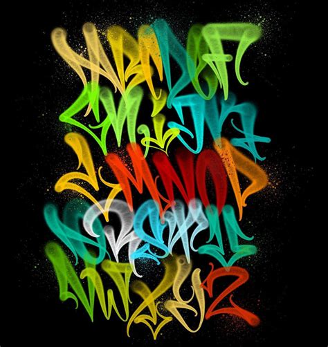 Graffiti Brush Pack For Procreate Dirty Letters Torus Ink