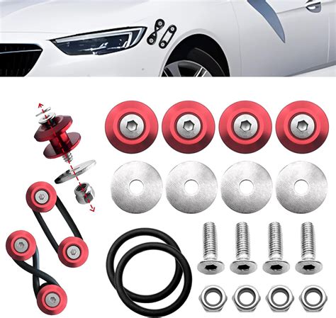 Buy Bumper Quick Release Fasteners Kit JDM Quick Release Holders Front