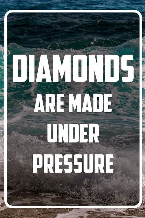 Diamonds Are Made Under Pressure Terminplaner Und Organizer Mit