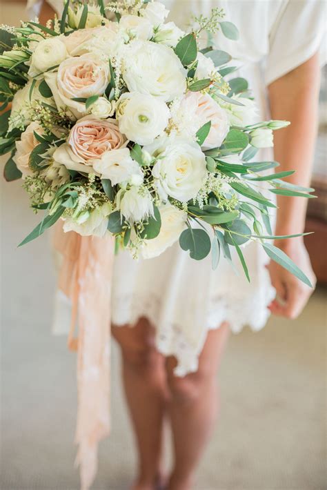 Blush And White Bridal Bouquet White Bridal Bouquet Bridal Bouquet