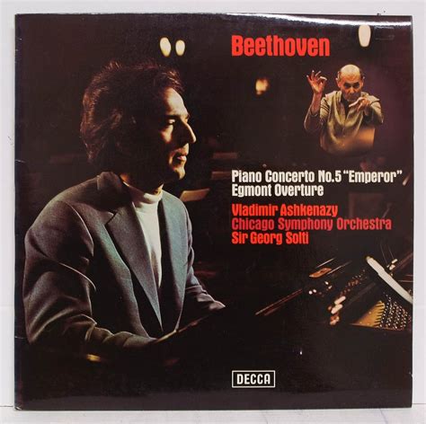 Beethoven Vladimir Ashkenazy Chicago Symphony Orchestra Sir Georg Solti ‎ Piano Concerto No