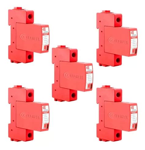 Kit 5x Dps Clamper Front Classe I ii 275v 12 5 60ka Clamper Frete grátis