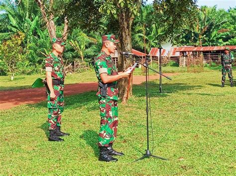 Danrindam Ii Swj Buka Pelaksanaan Briefing Latihan Penyiapan Pratugas