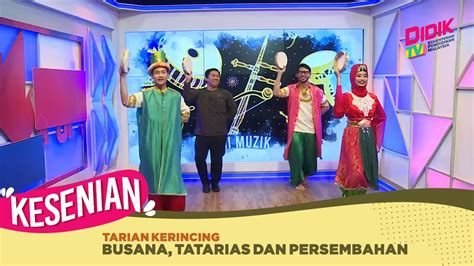 Kesenian 2022 Klip Tarian Kerincing Busana Tatarias Dan