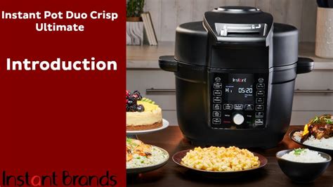 Introducing The New Instant Pot Duo Crisp Ultimate Instant Brands Youtube