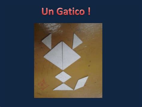 Elaboración de figuras con el tangram PPT