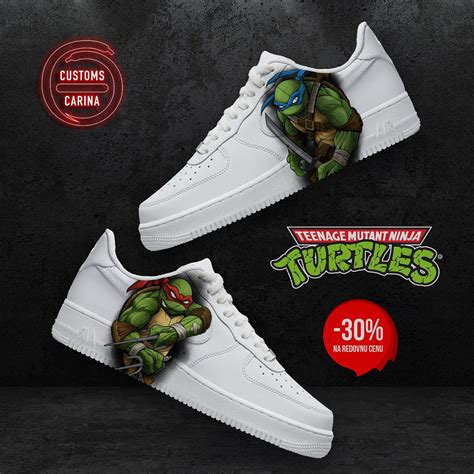 Teenage Mutant Ninja Turtles Air Force 1 Custom Inspire Uplift