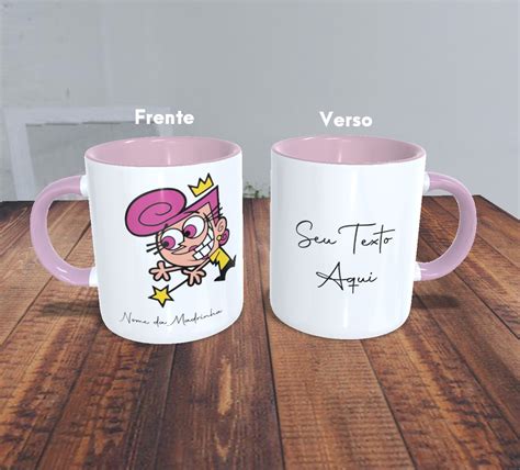 Caneca Wanda Padrinhos M Gicos Cer Mica No Elo Gamora Gifts Ac E