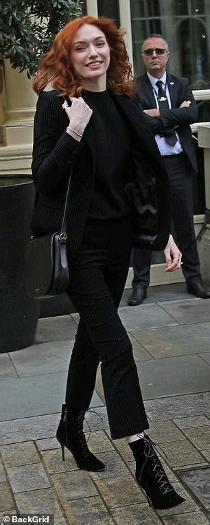 Poldarks Eleanor Tomlinson Beams As She Steps Out In London Wearing A