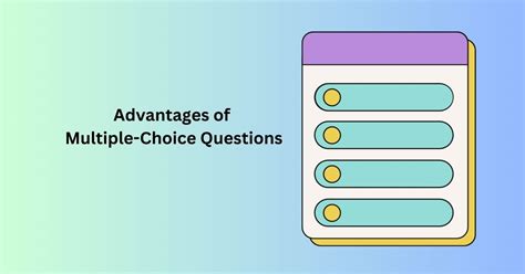 Best 20 Advantages Of Multiple Choice Questions Advantageslist