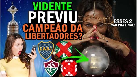 URGENTE Essa VIDENTE REVELOU TIME CAMPEÃO ou os que VÃO pra FINAL da