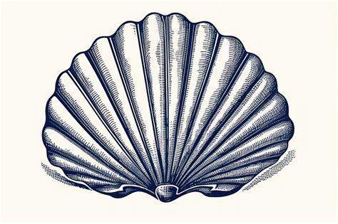 Clam Drawing