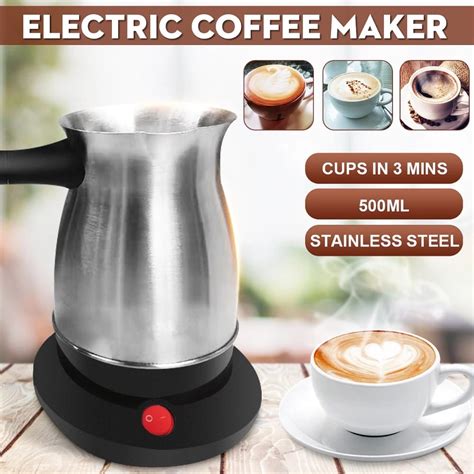 Electric Coffee Kettle - BLACK Market