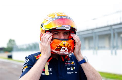 Max Reveals Special Orange Tribute Helmet Tribute To All Fans News