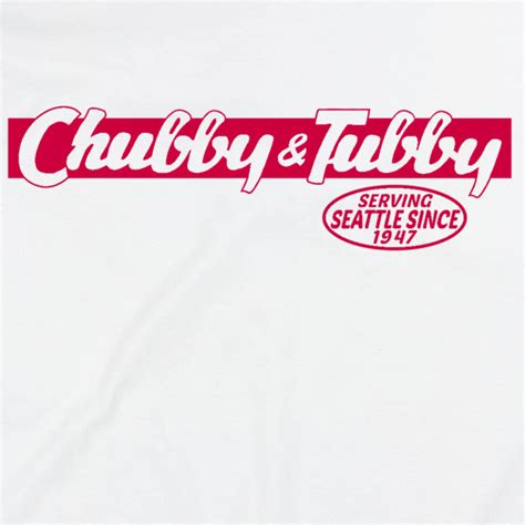 Chubby And Tubby T Shirt Direct From Seattle Etsy