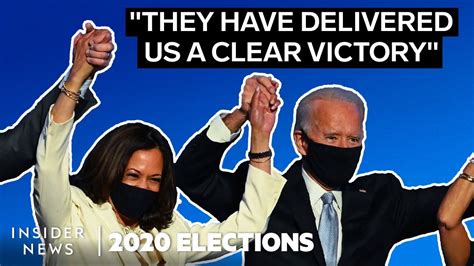 Highlights From Joe Biden And Kamala Harris Victory Speeches Youtube