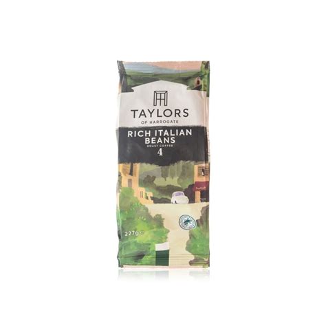 Taylors Of Harrogate Rich Italian Coffee Beans 227g Waitrose Uae