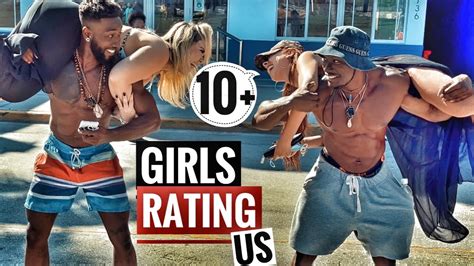 Rate Me 1 10 Public Interview Asking Random Girls South Beach Miami Youtube