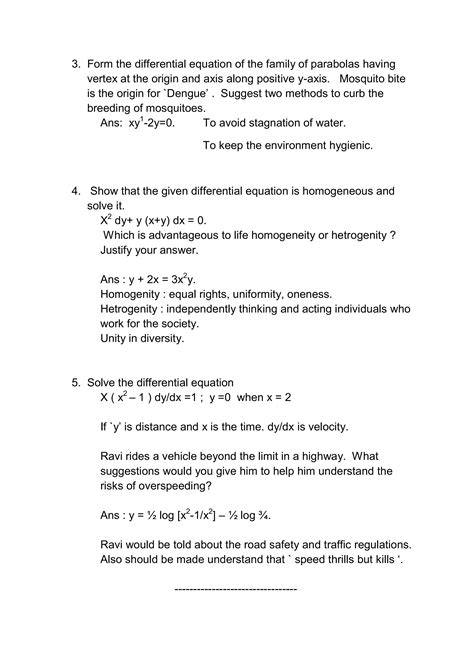 Value Based Questions Xii Maths PDF