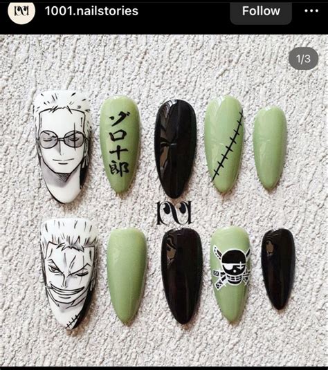 Pin By Ashley Kellogg On Anime Nails Fake Nails Designs Disney Acrylic Nails Naruto Nails