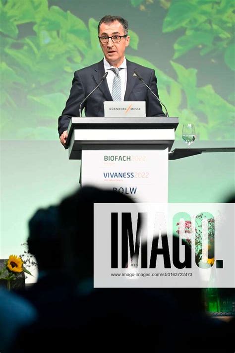 Cem Zdemir At The Opening Of The Biofach And Vivaness Exhibition