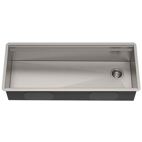 Aquacubic 45 Inch Upc Sink 45 X 19 Undermount Single Bowl Workstation