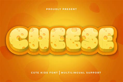 Cheese Font | dafont.com