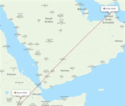 All Flight Routes From Dubai To Dessie Dxb To Dse Flight Routes