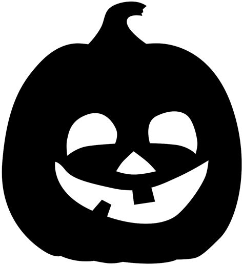 Halloween Pumpkin Silhouette Free Vector Silhouettes