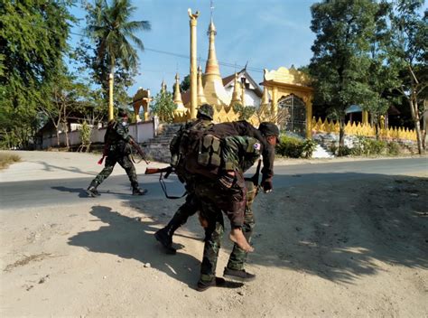 Myanmar Military Fighting For Its Life In Face Of Unprecedented