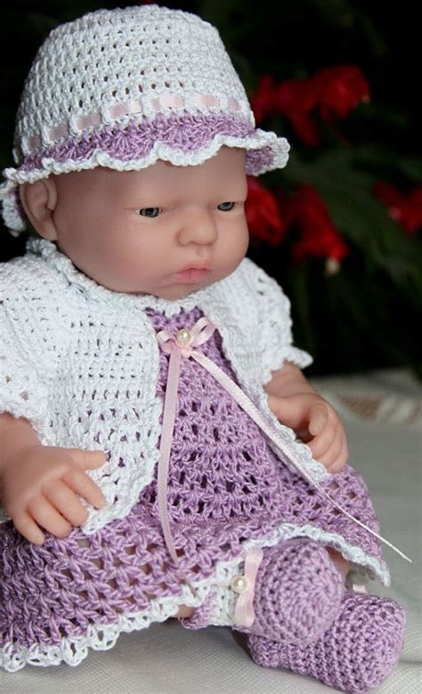 Pdf Pattern Crochet Inch Berenguer Mini La Newborn Baby Etsy