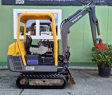 Volvo EC 15 Mini Excavator For Sale Romania Satu Mare AJ34787