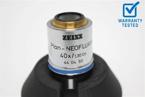 Zeiss Plan Apochromat X Oil Microscope Objective Unit