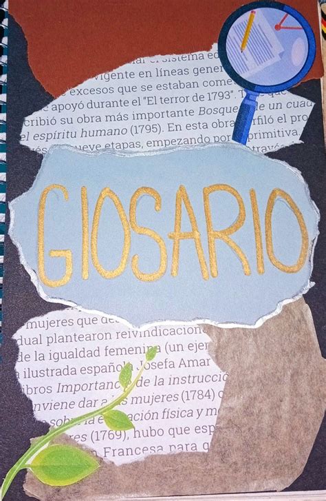 Idea De Portada Para Glosario Portada De Cuaderno De Ciencias