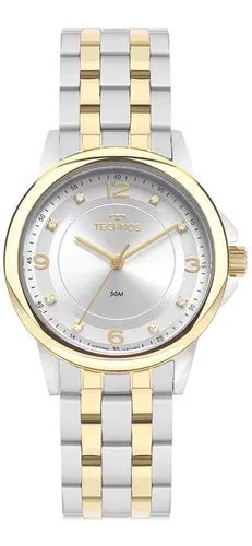 Reloj Bicolor Technos Boutique Para Mujer Factory Store Correa Color