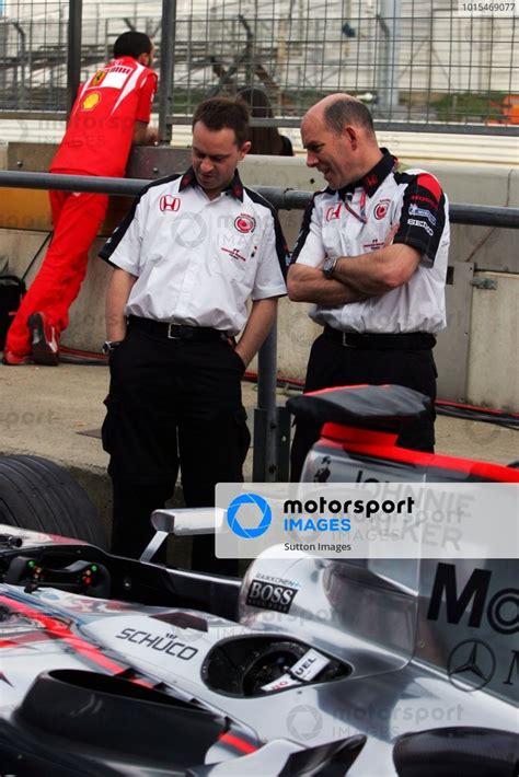 Jock Clear GBR BAR Senior Race Engineer Takes A Look At The McLaren