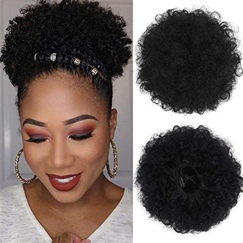 Best Human Hair Afro Puff