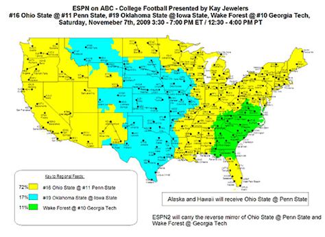 College Football Week 10 TV Schedule and Vegas Lines - Burnt Orange Nation