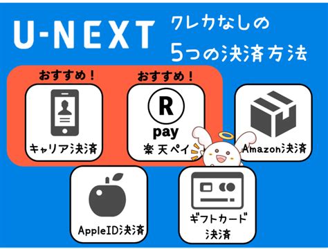 U Nextにクレカなしで登録する方法5選！バンドルカードやデビットカードでok ハネログ