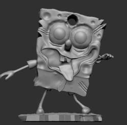 Spongebob Zombie 3d Models STLFinder