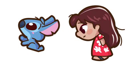 Cute Lilo And Stitch Cursor Custom Cursor