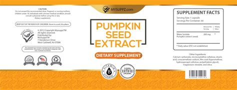 Pumpkin Seed Extract 60 Caps