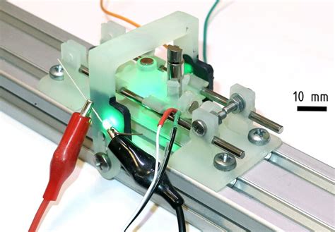 The Chanical Prototype With Measurement Optical System Switched On