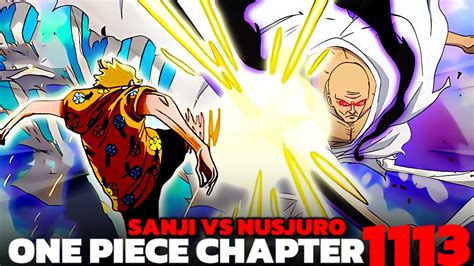 Sanji Rocks Nusjuro Shocks One Piece Chapter 1113 In Hindi YouTube