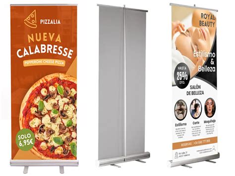 La Imprenta Cg Presenta Sus Roll Up Lonas Enrollables Publicitarias