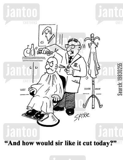 Barber Shop Cartoons Humor From Jantoo Cartoons Barber Shop Barber