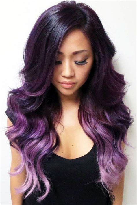 Pin By Erin On Hair Purple Ombre Hair Light Purple Hair Hair Color