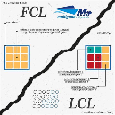 Apa Perbedaan Fcl Dan Lcl Pada Freight Forwarder Multiguna Artikel